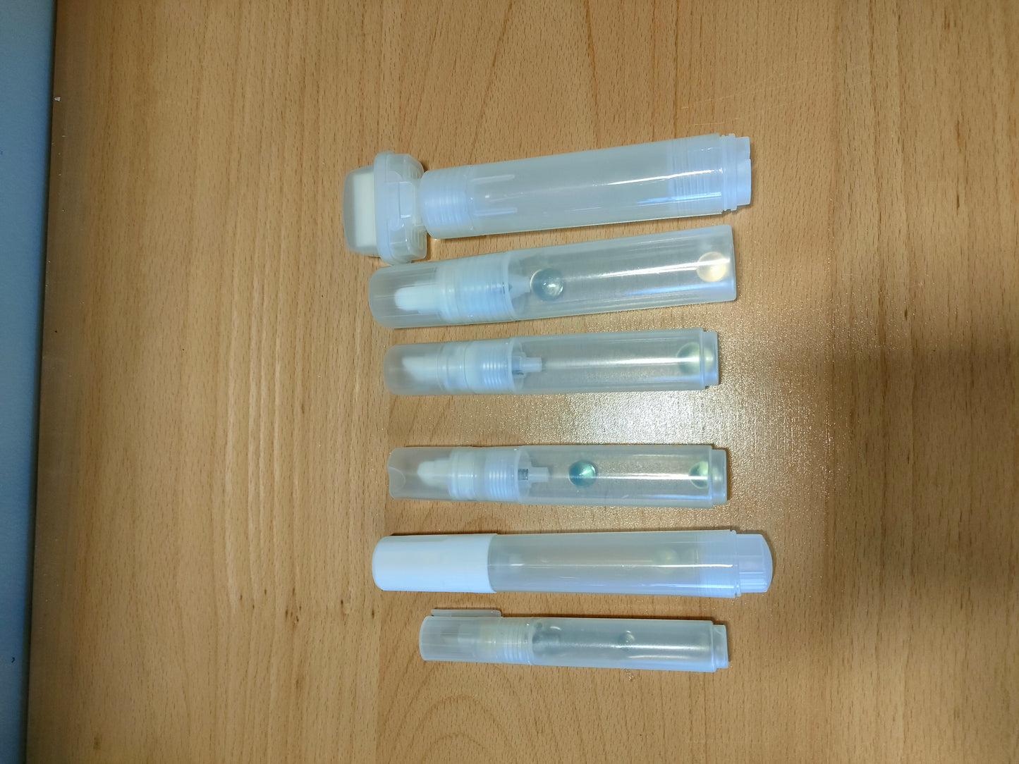Leather edge dye container pen