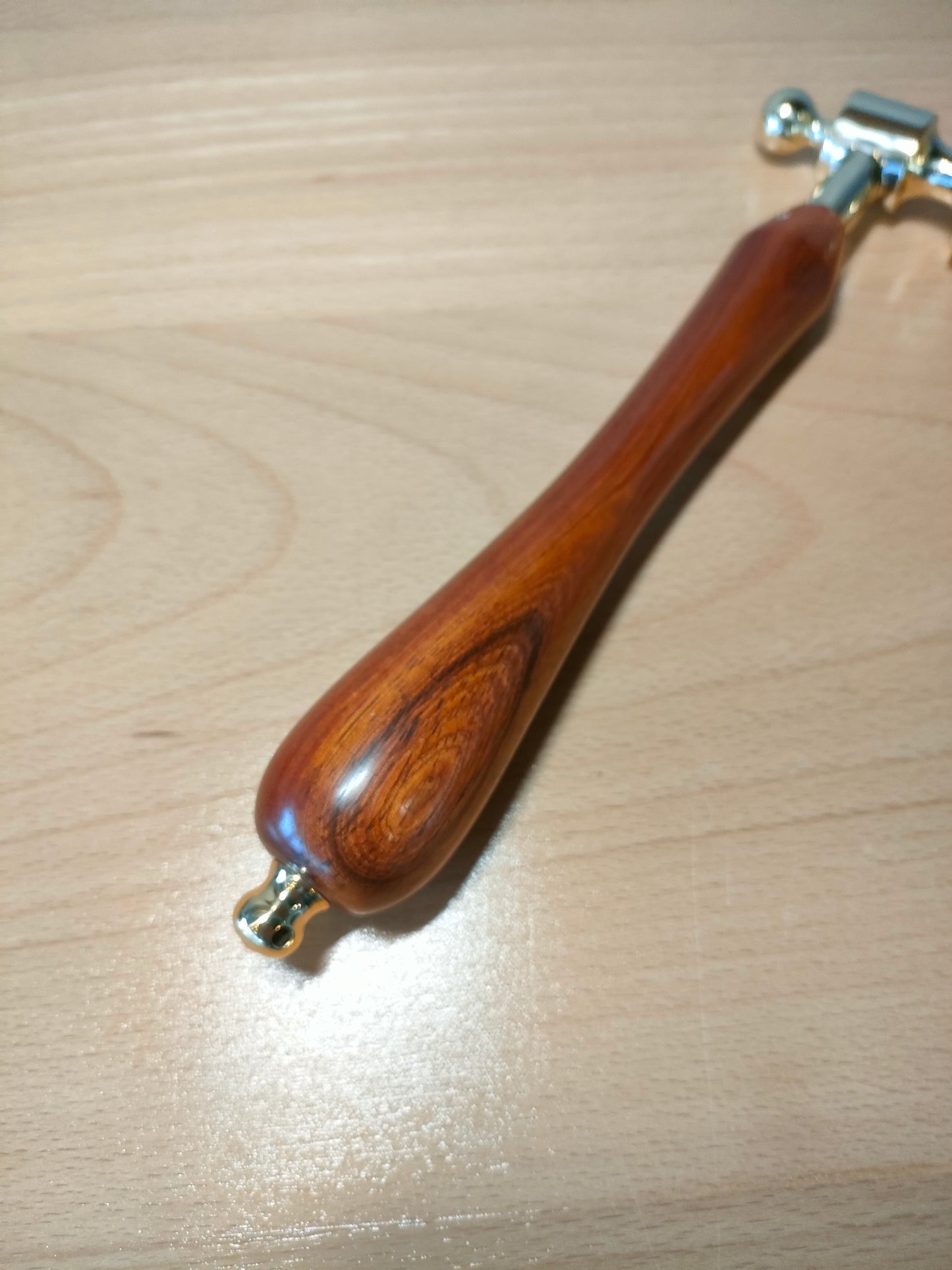 Custom brass hammer