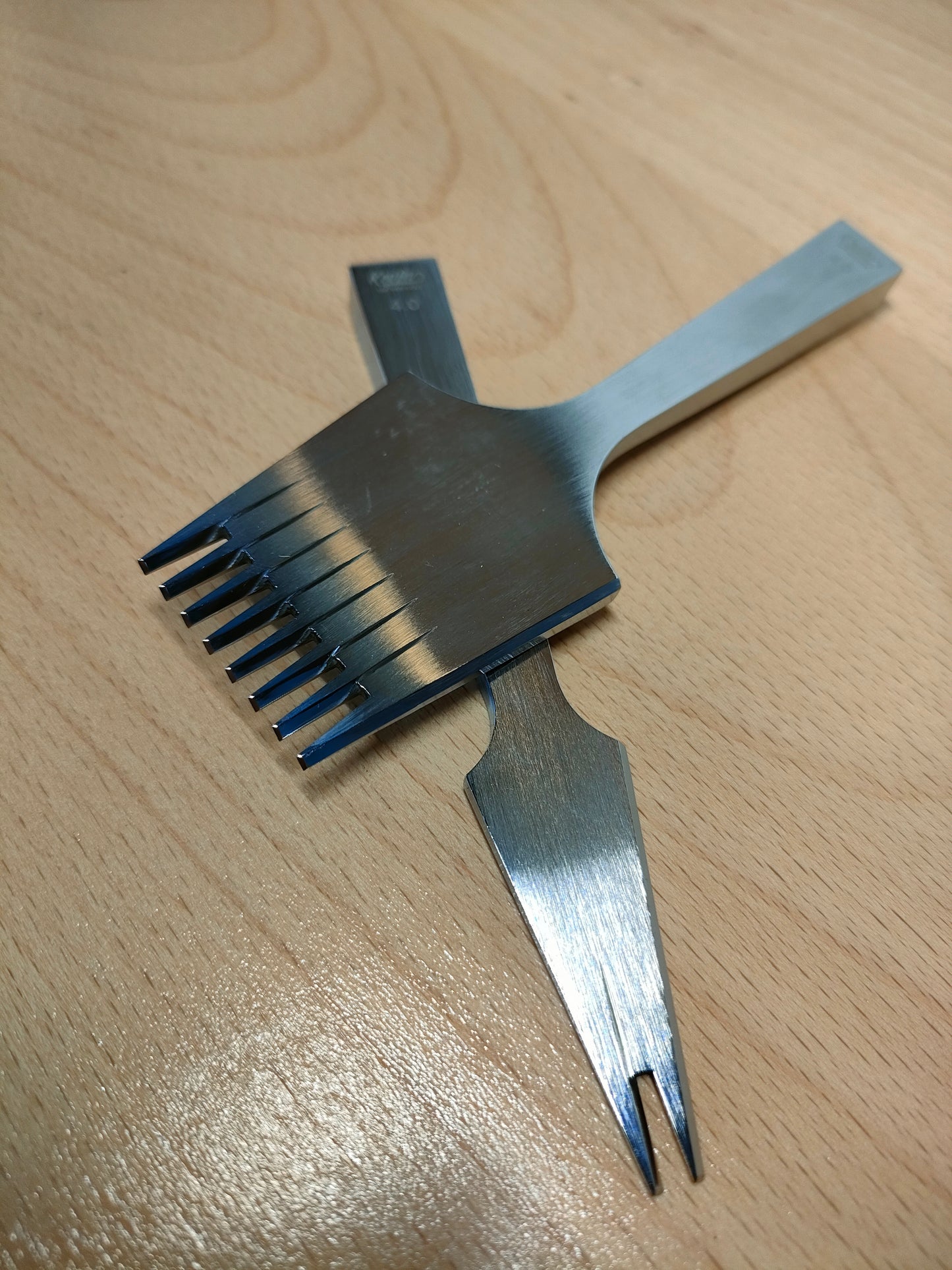 KL Straight Handle Pricking Iron (French Style)