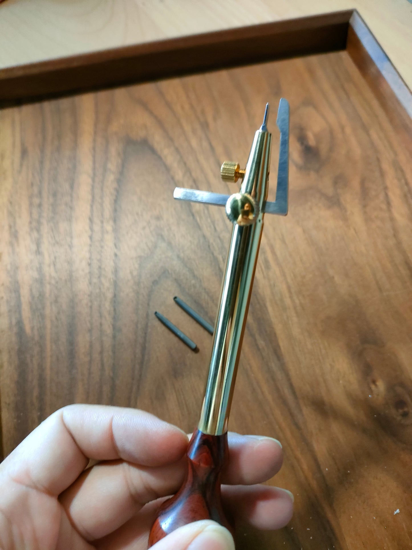 Premium brass stitiching groover