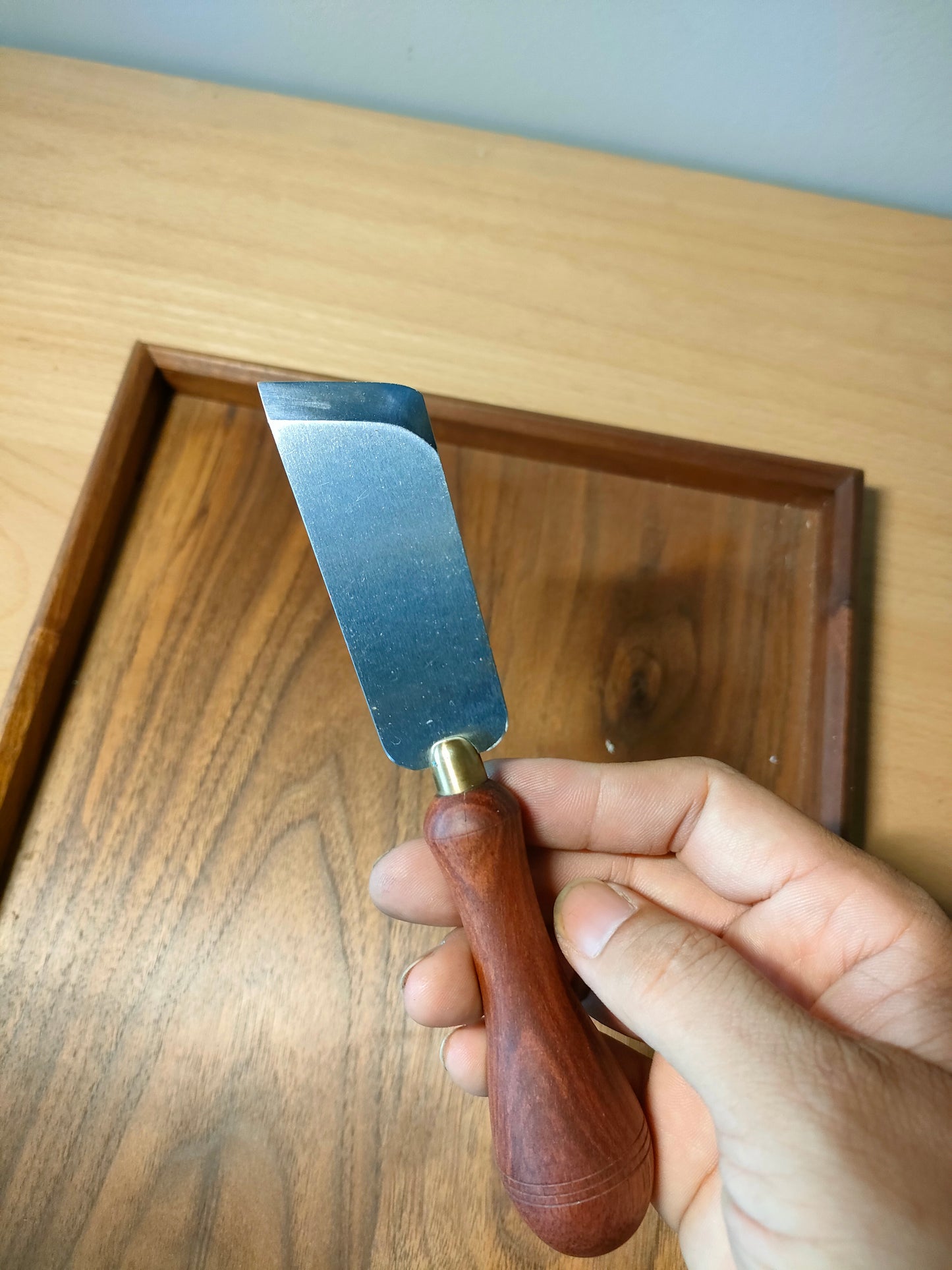 KL Single Rounded Corner Skiving Knife