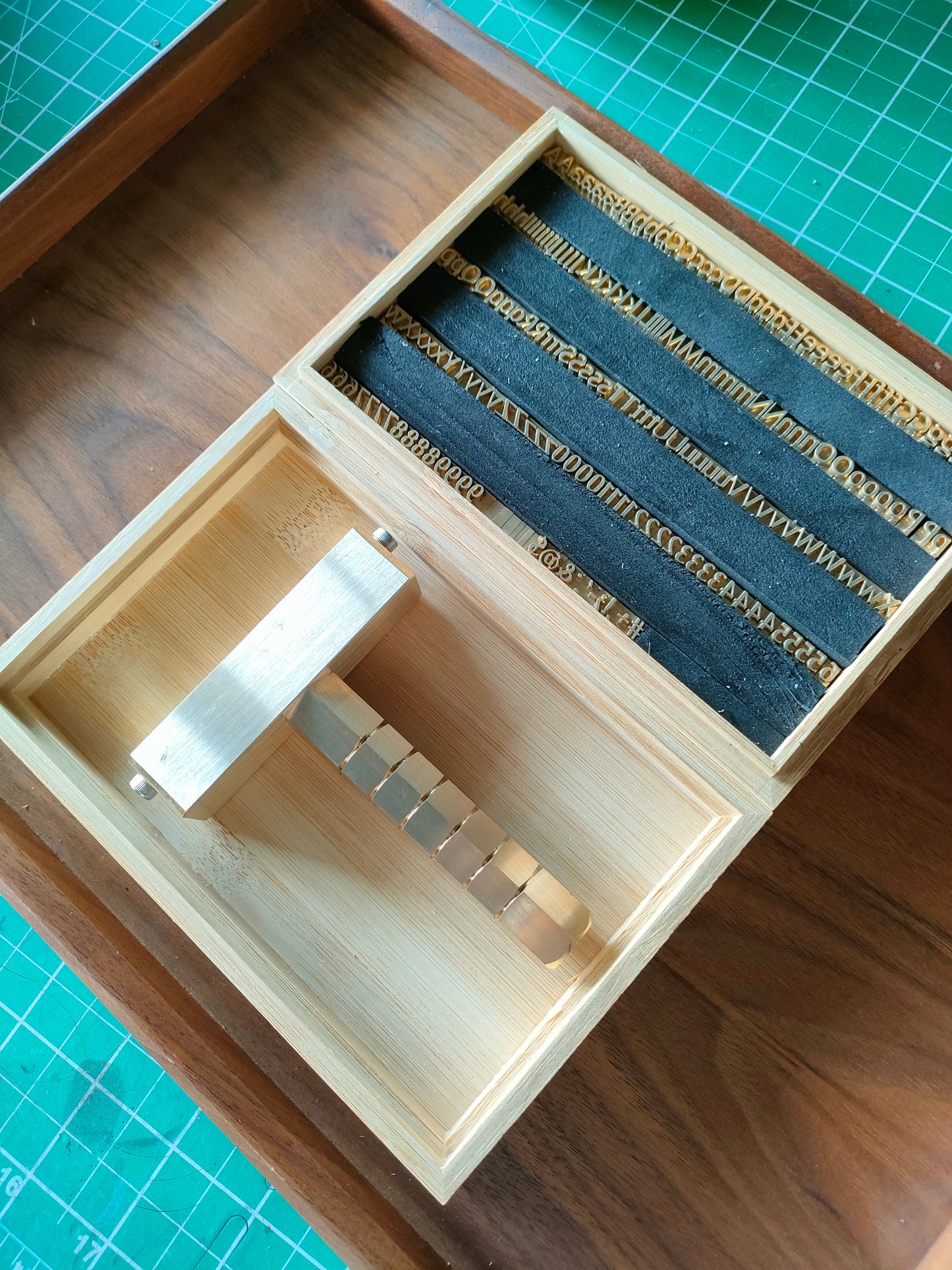 (Updated) New Quality Brass Alphabet Stamp Set