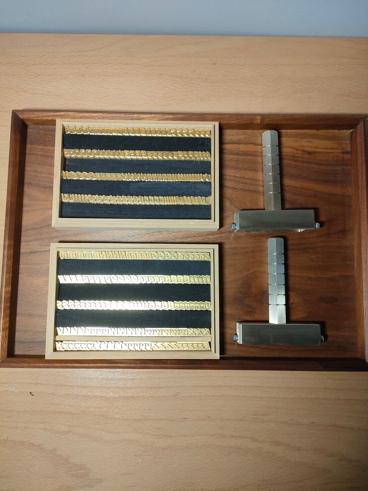 (Updated) New Quality Brass Alphabet Stamp Set