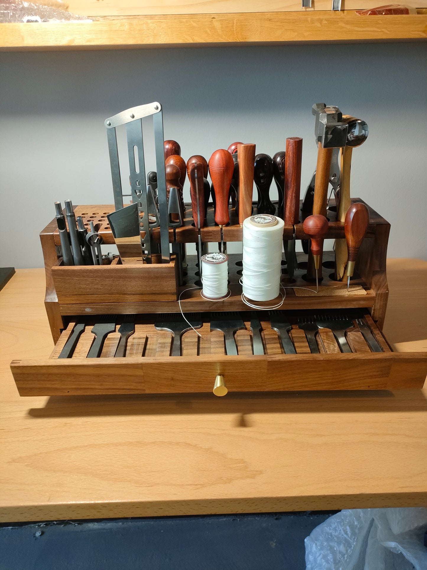 Leather Tool Rack (large)