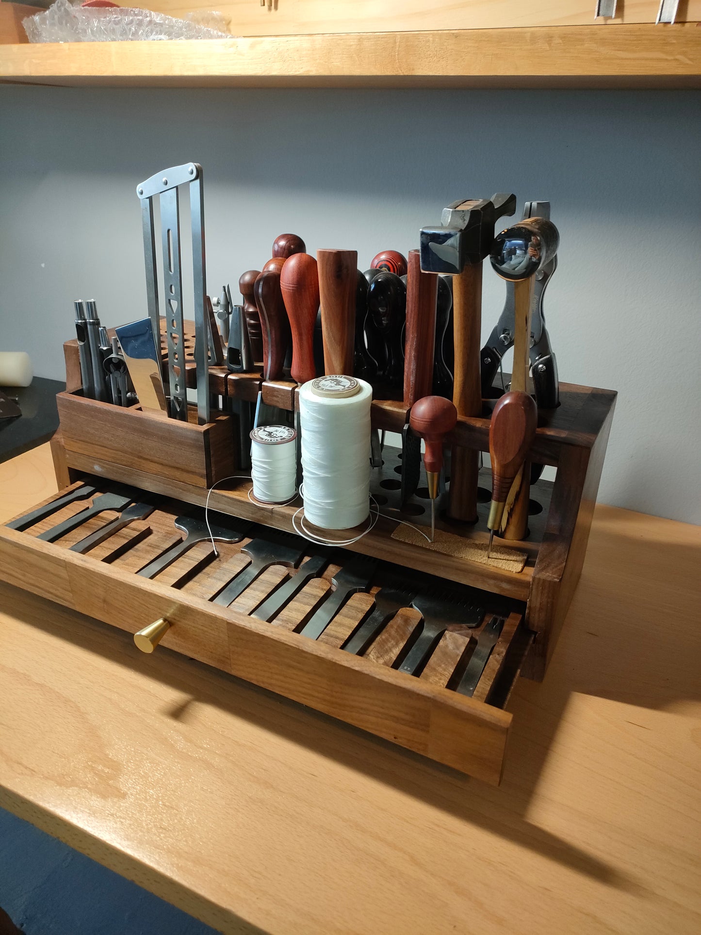 Leather Tool Rack (large)