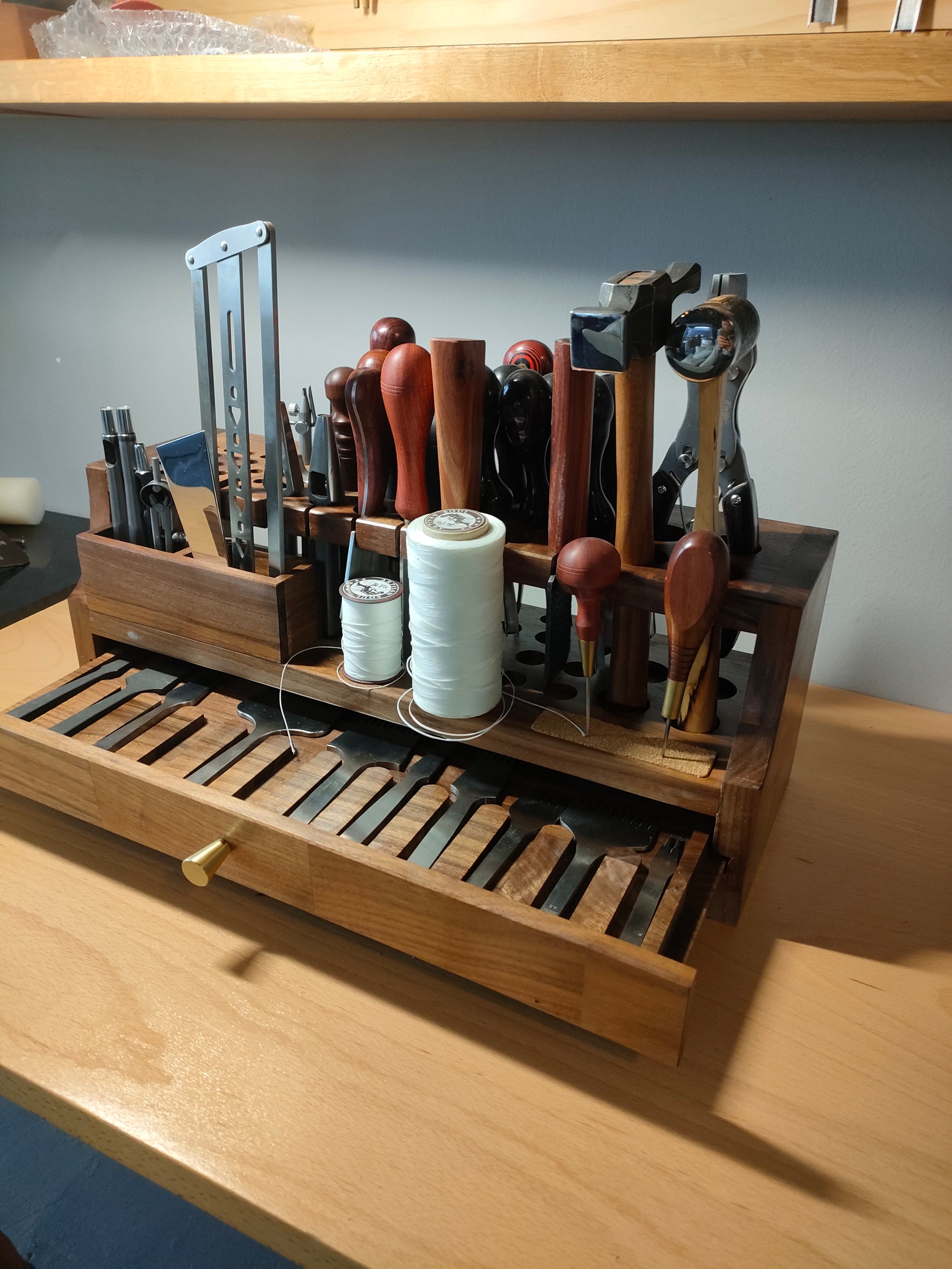 Leather Tool Rack (large)