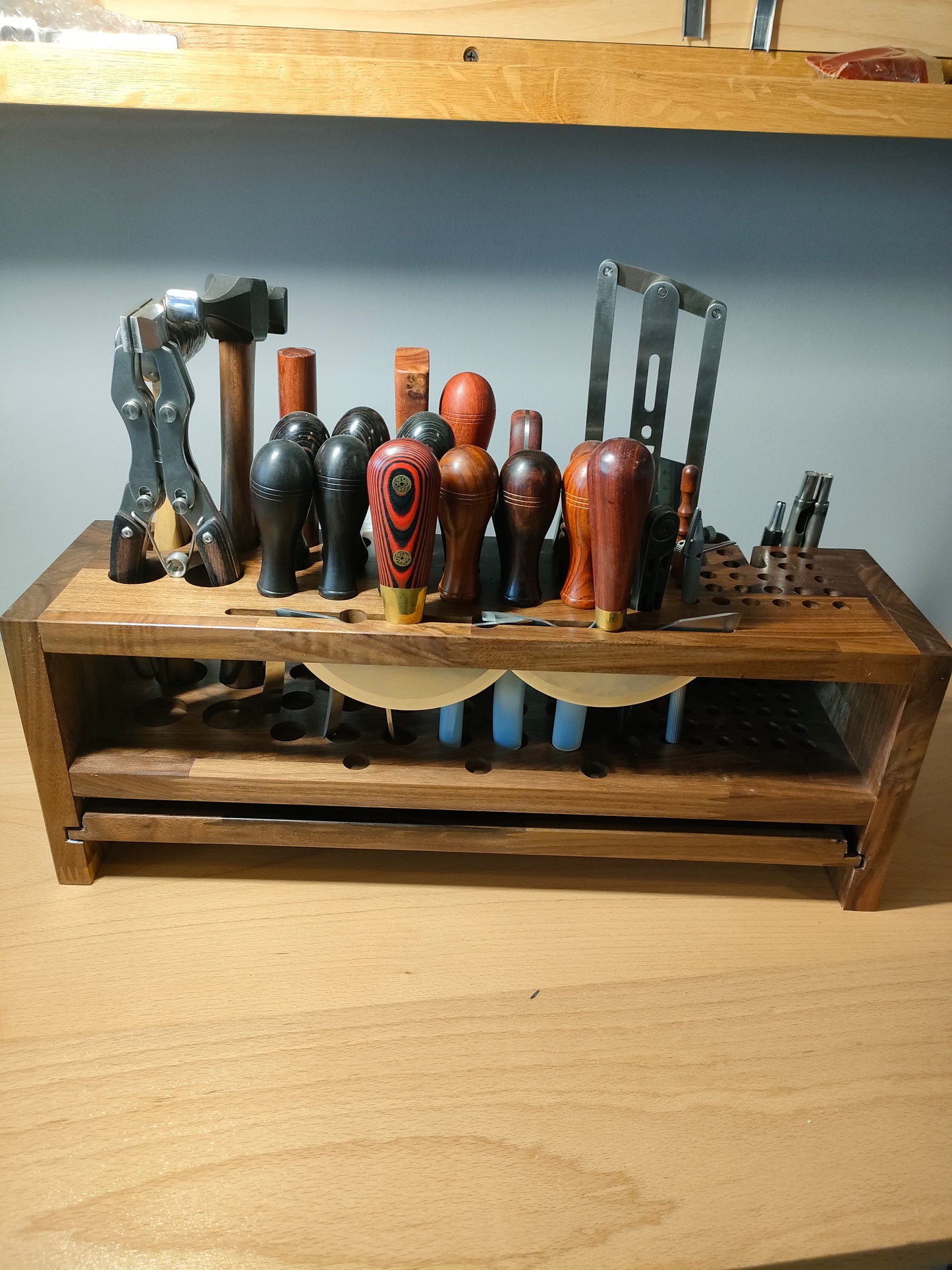 Leather Tool Rack (large)