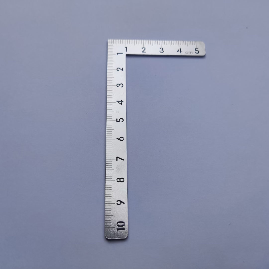 Stainless steel corner ruler